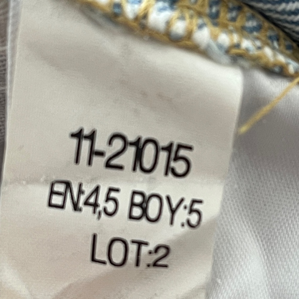 Anine Bing Jeans. Distressed Light Blue Boyfriend Jeans, Like New. - Picture 12 of 13